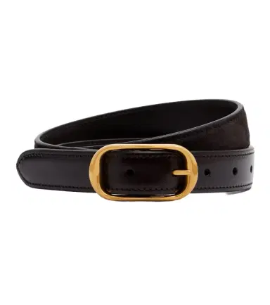 Nili Lotan Reine leather and suede belt | Thumbnail 1 Nili Lotan Reine leather and suede belt | Thumbnail 1