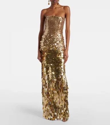 Rachel Gilbert Remy sequined corset gown | Thumbnail 2 Rachel Gilbert Remy sequined corset gown | Thumbnail 2