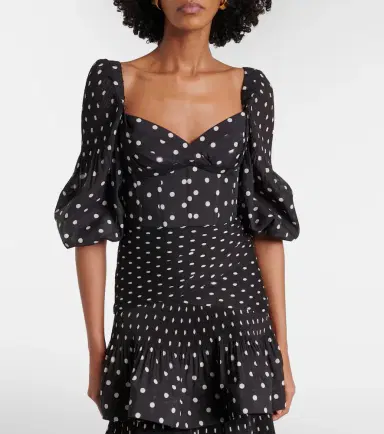 Zimmermann Polka-dot crop top | Thumbnail 2 Zimmermann Polka-dot crop top | Thumbnail 2