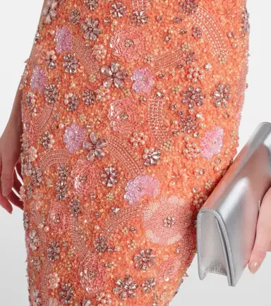 Rachel Gilbert Francesca embellished floral gown | Thumbnail 2 Rachel Gilbert Francesca embellished floral gown | Thumbnail 2