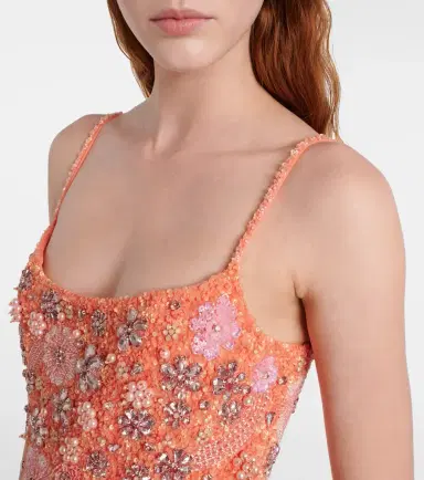 Rachel Gilbert Francesca embellished floral gown | Thumbnail 3 Rachel Gilbert Francesca embellished floral gown | Thumbnail 3