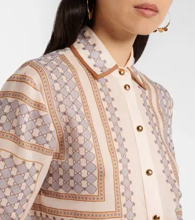 Zimmermann Printed ramie shirt | Thumbnail 6 Zimmermann Printed ramie shirt | Thumbnail 6