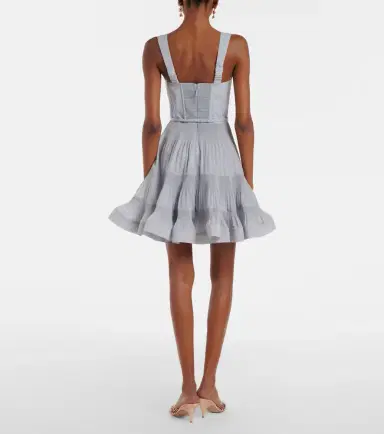 Zimmermann Pleated bustier minidress | Thumbnail 5 Zimmermann Pleated bustier minidress | Thumbnail 5