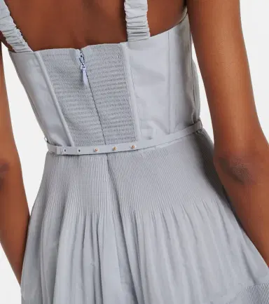 Zimmermann Pleated bustier minidress | Thumbnail 6 Zimmermann Pleated bustier minidress | Thumbnail 6