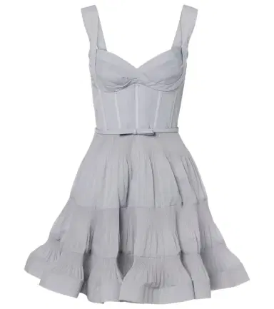 Zimmermann Pleated bustier minidress | Thumbnail 1 Zimmermann Pleated bustier minidress | Thumbnail 1