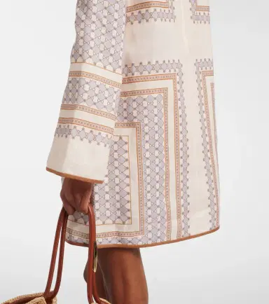 Zimmermann Printed linen minidress | Thumbnail 2 Zimmermann Printed linen minidress | Thumbnail 2