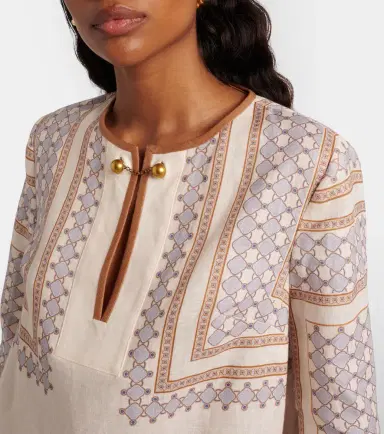 Zimmermann Printed linen minidress | Thumbnail 3 Zimmermann Printed linen minidress | Thumbnail 3