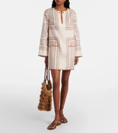 Zimmermann Printed linen minidress | Thumbnail 5 Zimmermann Printed linen minidress | Thumbnail 5
