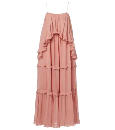 Zimmermann Luna ruffled tiered maxi dress | Thumbnail 1 Zimmermann Luna ruffled tiered maxi dress | Thumbnail 1