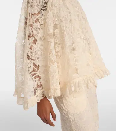 Zimmermann Carousel ruffled lace blouse | Thumbnail 2 Zimmermann Carousel ruffled lace blouse | Thumbnail 2