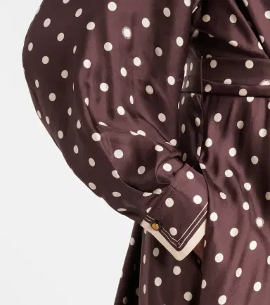 Zimmermann Polka-dot belted silk shirt dress | Thumbnail 4 Zimmermann Polka-dot belted silk shirt dress | Thumbnail 4