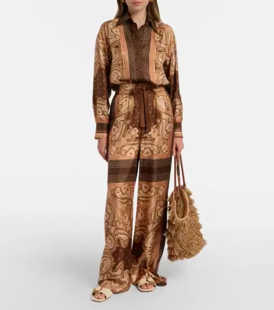 Zimmermann Luna paisley silk shirt | Thumbnail 5 Zimmermann Luna paisley silk shirt | Thumbnail 5