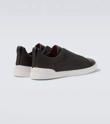 Zegna Triple Stitch leather sneakers | Thumbnail 4 Zegna Triple Stitch leather sneakers | Thumbnail 4