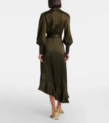 Zimmermann Silk wrap dress | Thumbnail 6 Zimmermann Silk wrap dress | Thumbnail 6