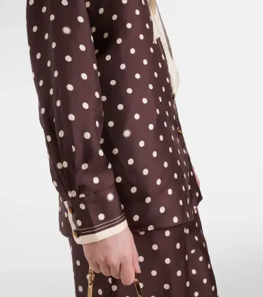 Zimmermann Polka-dot silk shirt | Thumbnail 2 Zimmermann Polka-dot silk shirt | Thumbnail 2