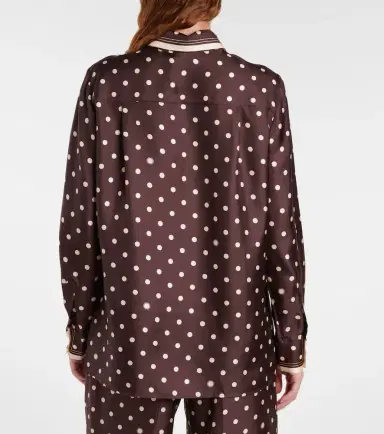 Zimmermann Polka-dot silk shirt | Thumbnail 5 Zimmermann Polka-dot silk shirt | Thumbnail 5