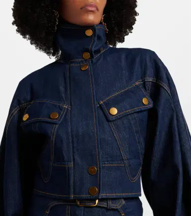 Zimmermann Luna denim jacket | Thumbnail 4 Zimmermann Luna denim jacket | Thumbnail 4