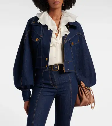 Zimmermann Luna denim jacket | Thumbnail 6 Zimmermann Luna denim jacket | Thumbnail 6