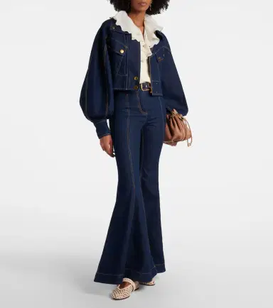 Zimmermann Luna denim jacket | Thumbnail 7 Zimmermann Luna denim jacket | Thumbnail 7