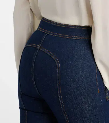 Zimmermann Luna belted flared jeans | Thumbnail 2 Zimmermann Luna belted flared jeans | Thumbnail 2