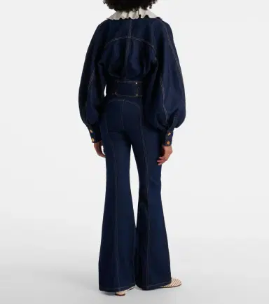 Zimmermann Luna belted flared jeans | Thumbnail 6 Zimmermann Luna belted flared jeans | Thumbnail 6