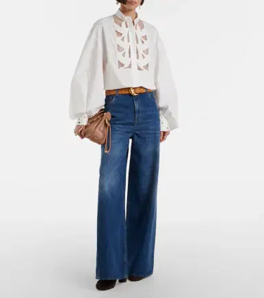 Zimmermann Luna appliqué cotton blouse | Thumbnail 5 Zimmermann Luna appliqué cotton blouse | Thumbnail 5