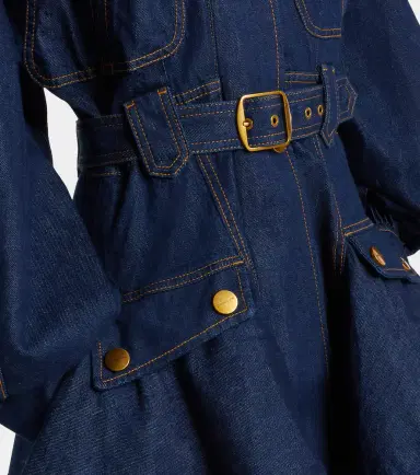 Zimmermann Luna belted denim minidress | Thumbnail 2 Zimmermann Luna belted denim minidress | Thumbnail 2
