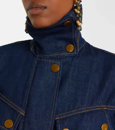 Zimmermann Luna belted denim minidress | Thumbnail 5 Zimmermann Luna belted denim minidress | Thumbnail 5
