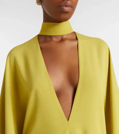 Taller Marmo OOO crêpe cady kaftan | Thumbnail 5 Taller Marmo OOO crêpe cady kaftan | Thumbnail 5