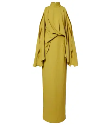 Taller Marmo Bacall draped crêpe cady gown | Thumbnail 1 Taller Marmo Bacall draped crêpe cady gown | Thumbnail 1