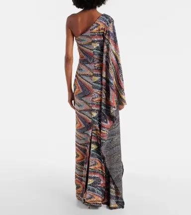 Taller Marmo Jasmine sequined draped gown | Thumbnail 4 Taller Marmo Jasmine sequined draped gown | Thumbnail 4