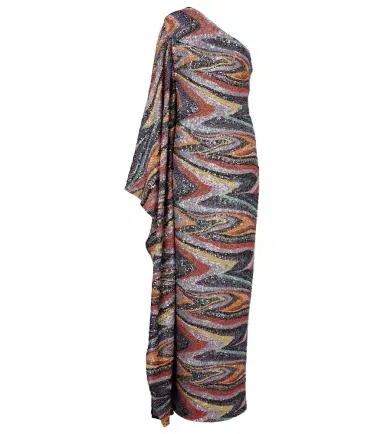 Taller Marmo Jasmine sequined draped gown | Thumbnail 1 Taller Marmo Jasmine sequined draped gown | Thumbnail 1
