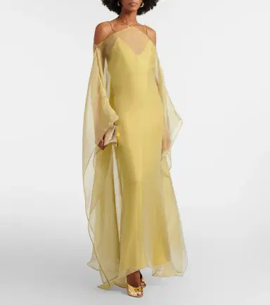 Taller Marmo Sza Sza Spirito organza kaftan | Thumbnail 2 Taller Marmo Sza Sza Spirito organza kaftan | Thumbnail 2