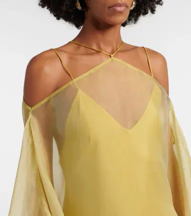 Taller Marmo Sza Sza Spirito organza kaftan | Thumbnail 5 Taller Marmo Sza Sza Spirito organza kaftan | Thumbnail 5