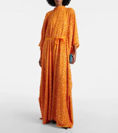 Taller Marmo Caracciolo sequined kaftan | Thumbnail 2 Taller Marmo Caracciolo sequined kaftan | Thumbnail 2