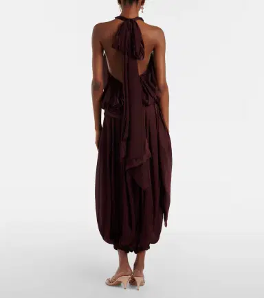 Zimmermann Luna silk satin chiffon balloon pants | Thumbnail 3 Zimmermann Luna silk satin chiffon balloon pants | Thumbnail 3