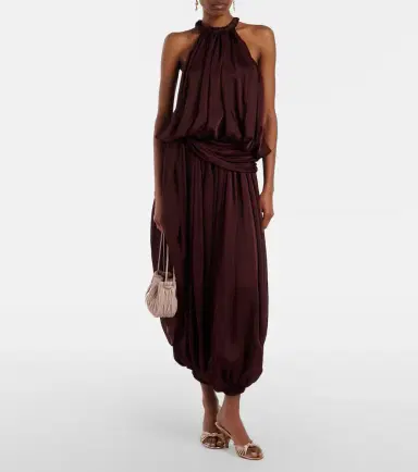 Zimmermann Luna silk satin chiffon balloon pants | Thumbnail 4 Zimmermann Luna silk satin chiffon balloon pants | Thumbnail 4