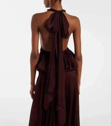 Zimmermann Luna silk satin chiffon top | Thumbnail 6 Zimmermann Luna silk satin chiffon top | Thumbnail 6