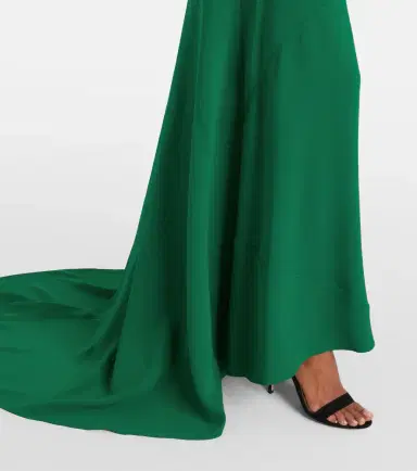 Oscar de la Renta Silk-blend gown | Thumbnail 6 Oscar de la Renta Silk-blend gown | Thumbnail 6