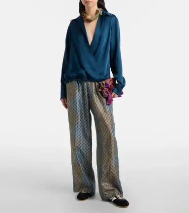 Dries Van Noten Suede mules | Thumbnail 6 Dries Van Noten Suede mules | Thumbnail 6