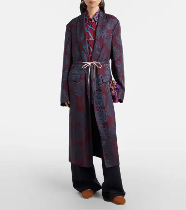 Dries Van Noten Leather-trimmed suede sneakers | Thumbnail 5 Dries Van Noten Leather-trimmed suede sneakers | Thumbnail 5