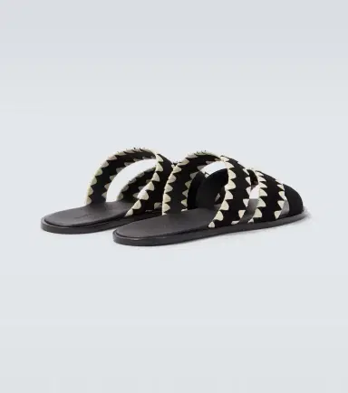 Manolo Blahnik Nello suede sandals | Thumbnail 4 Manolo Blahnik Nello suede sandals | Thumbnail 4