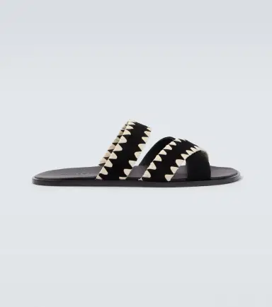 Manolo Blahnik Nello suede sandals | Thumbnail 6 Manolo Blahnik Nello suede sandals | Thumbnail 6