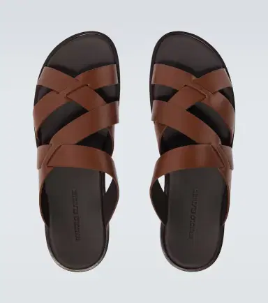 Manolo Blahnik Marvin leather sandals | Thumbnail 3 Manolo Blahnik Marvin leather sandals | Thumbnail 3