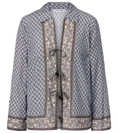Veronica Beard Eva printed blouse | Thumbnail 1 Veronica Beard Eva printed blouse | Thumbnail 1