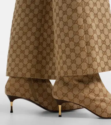 Gucci Bombshell 55 GG Canvas ankle boots | Thumbnail 6 Gucci Bombshell 55 GG Canvas ankle boots | Thumbnail 6