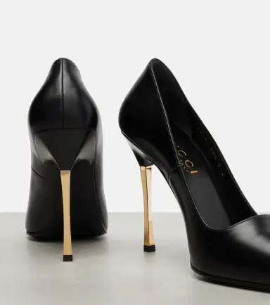 Gucci Bombshell 120 leather pumps | Thumbnail 3 Gucci Bombshell 120 leather pumps | Thumbnail 3