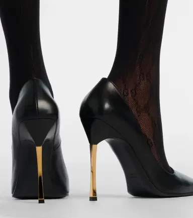 Gucci Bombshell 120 leather pumps | Thumbnail 5 Gucci Bombshell 120 leather pumps | Thumbnail 5