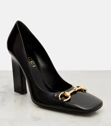 Gucci Signora Horsebit 110 patent leather pumps | Thumbnail 4 Gucci Signora Horsebit 110 patent leather pumps | Thumbnail 4