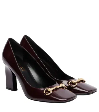 Gucci Signora 85 Horsebit leather pumps | Thumbnail 1 Gucci Signora 85 Horsebit leather pumps | Thumbnail 1